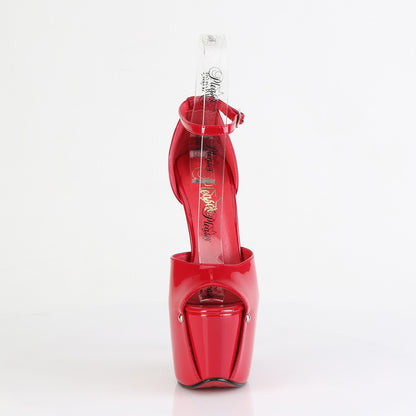 JUBILANT-15 7" Heel, 3" Concealed PF Close Back Ankle Strap Sandal