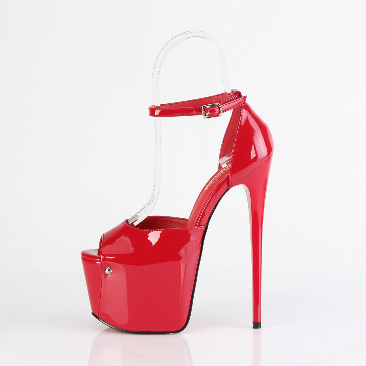 JUBILANT-15 7" Heel, 3" Concealed PF Close Back Ankle Strap Sandal