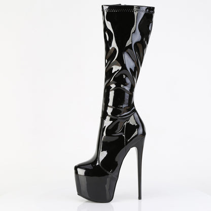 JUBILANT-2000 7" Heel, 3" Concealed PF Stretch Knee Boot, Side Zip