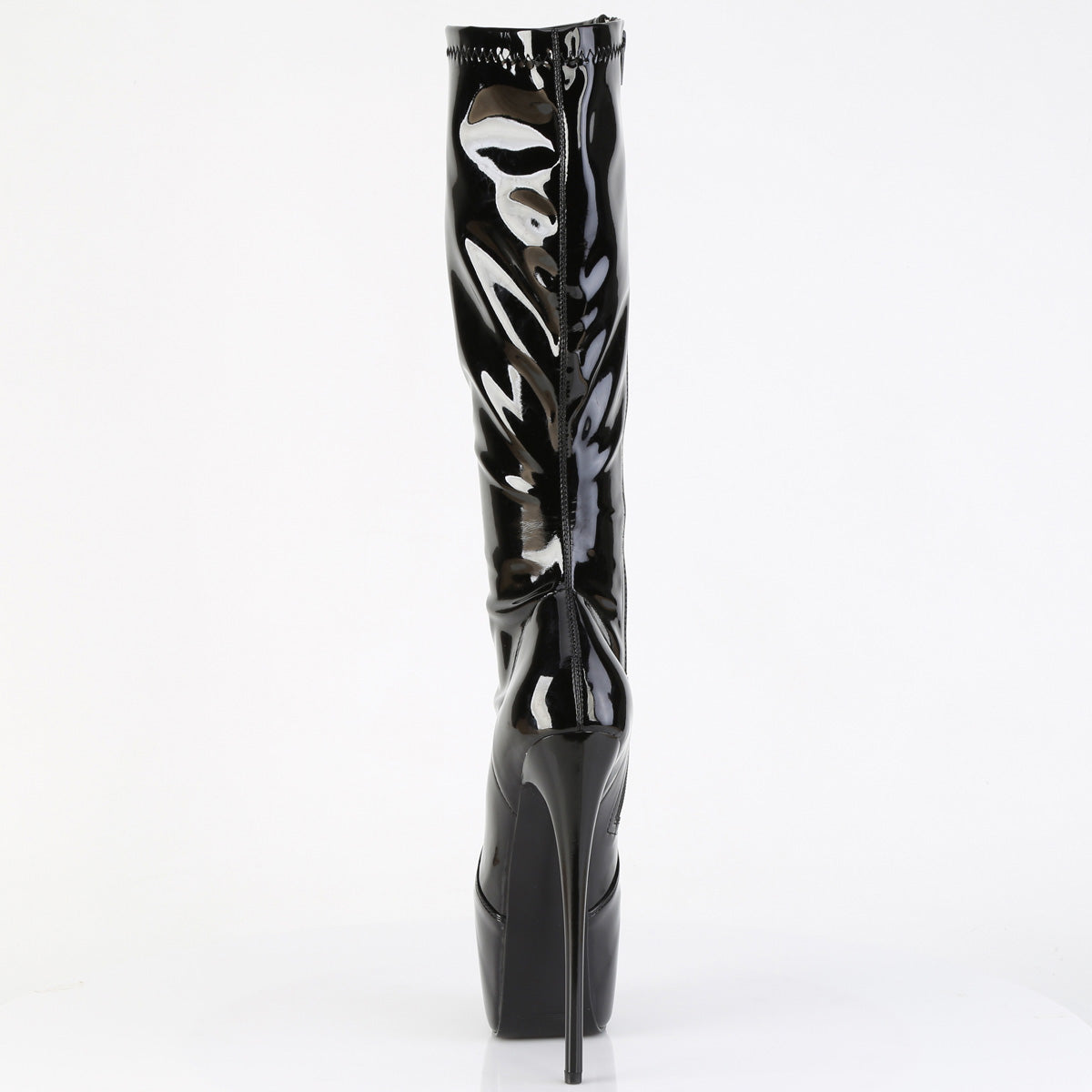 JUBILANT-2000 7" Heel, 3" Concealed PF Stretch Knee Boot, Side Zip