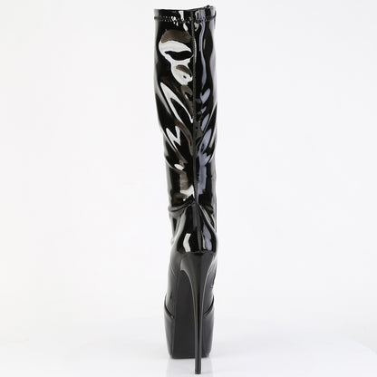 JUBILANT-2000 7" Heel, 3" Concealed PF Stretch Knee Boot, Side Zip