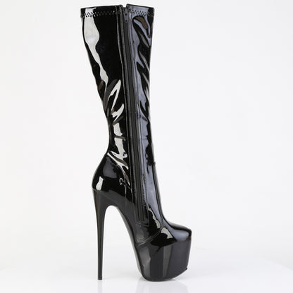 JUBILANT-2000 7" Heel, 3" Concealed PF Stretch Knee Boot, Side Zip