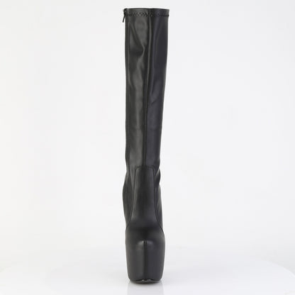 JUBILANT-2000 7" Heel, 3" Concealed PF Stretch Knee Boot, Side Zip