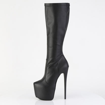 JUBILANT-2000 7" Heel, 3" Concealed PF Stretch Knee Boot, Side Zip