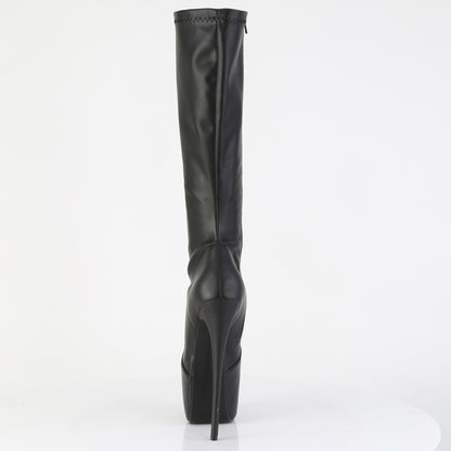 JUBILANT-2000 7" Heel, 3" Concealed PF Stretch Knee Boot, Side Zip