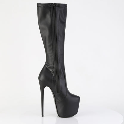 JUBILANT-2000 7" Heel, 3" Concealed PF Stretch Knee Boot, Side Zip