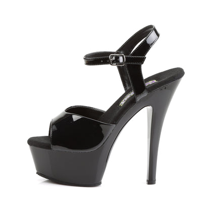 JULIET-209 **6" Spike Heel, 1 3/4" Platform Ankle Strap Sandal
