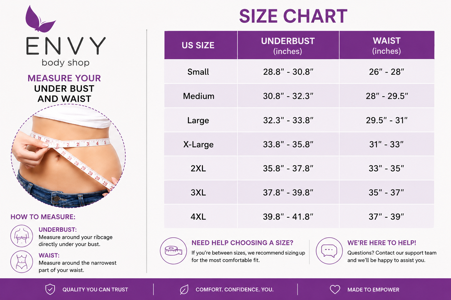 Envy New Body Shaper Top only