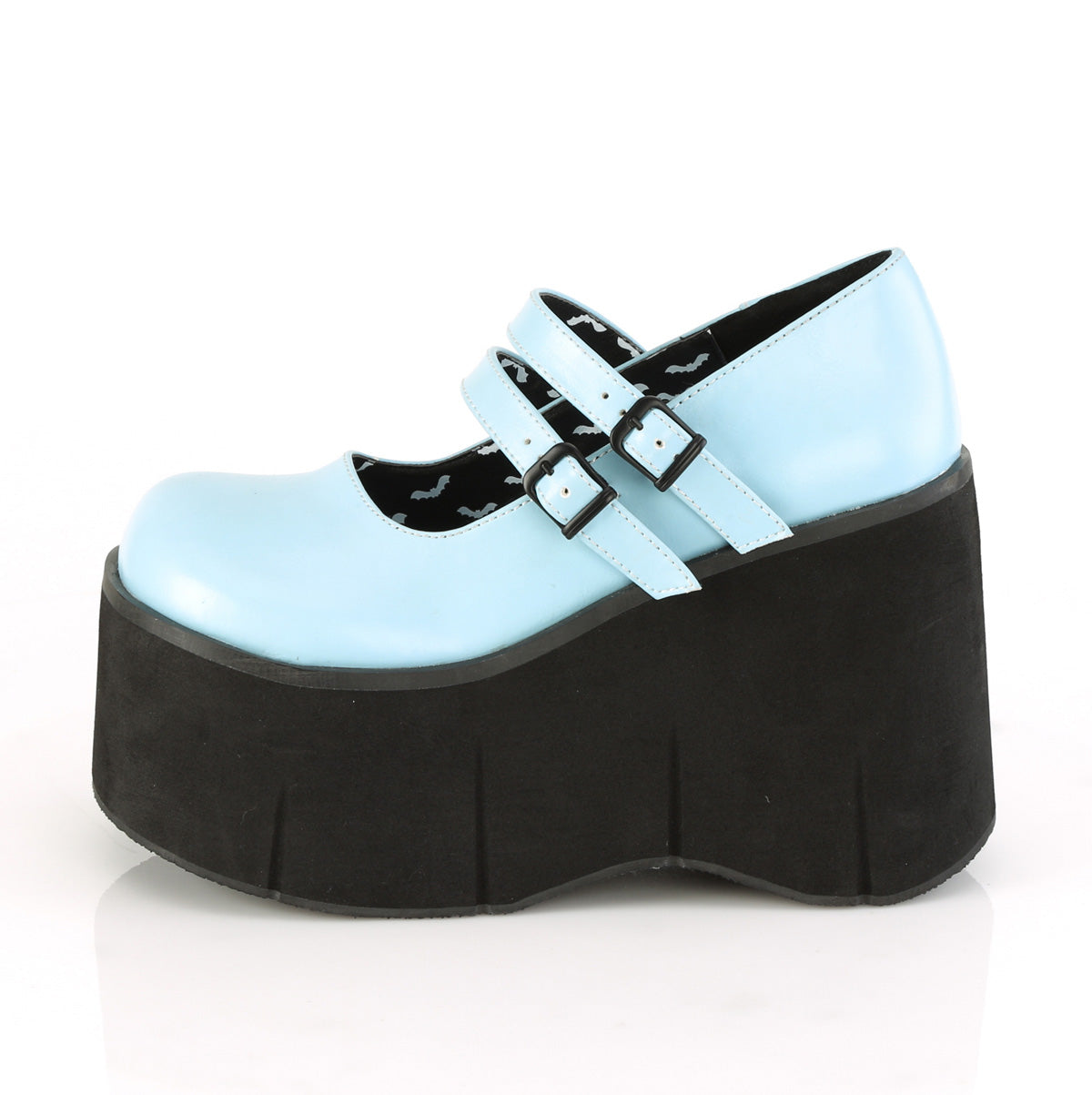 KERA-08 4 1/2" PF Goth Punk Lolita Double Strap MJ