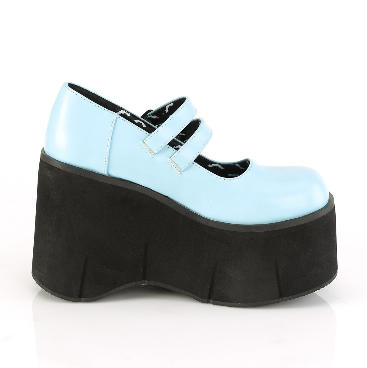 KERA-08 4 1/2" PF Goth Punk Lolita Double Strap MJ