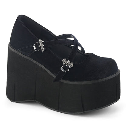 KERA-10 4 1/2" Platform Criss-Cross Strap Maryjane