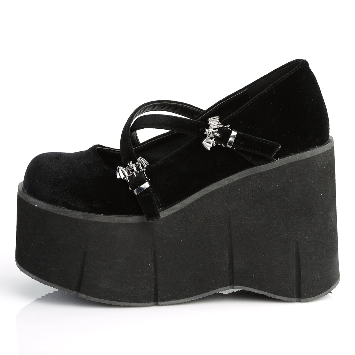 KERA-10 4 1/2" Platform Criss-Cross Strap Maryjane