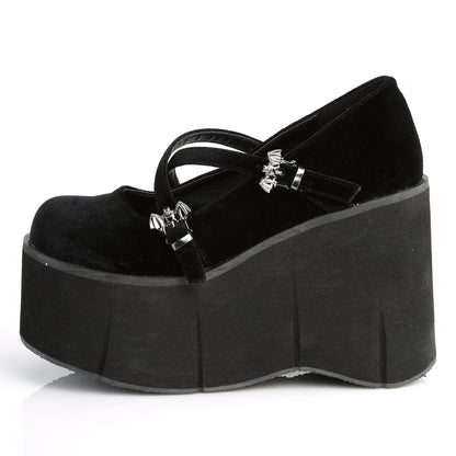 KERA-10 4 1/2" Platform Criss-Cross Strap Maryjane