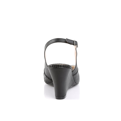 KIMBERLY-01SP *3" Slingback Wedge Sandal