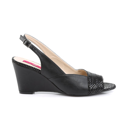 KIMBERLY-01SP *3" Slingback Wedge Sandal