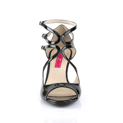 KIMBERLY-04 *3" Strappy Wedge Sandal W/ Cutout Detail