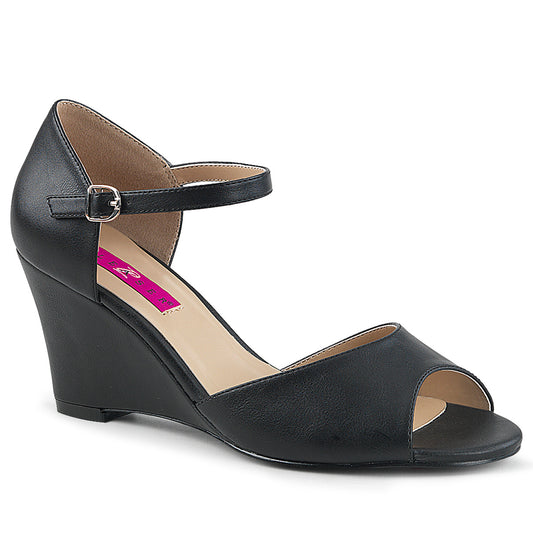 KIMBERLY-05 *3" Ankle Strap Wedge Sandal