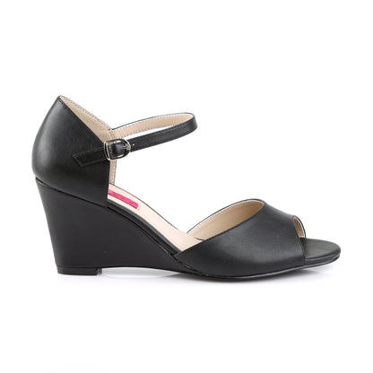 KIMBERLY-05 *3" Ankle Strap Wedge Sandal