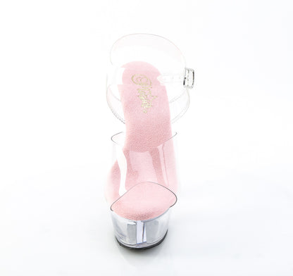 KISS-208 6" Heel, 1 3/4" PF Ankle Strap Sandal