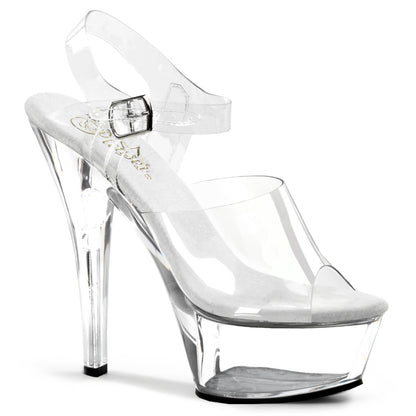 KISS-208 6" Heel, 1 3/4" PF Ankle Strap Sandal