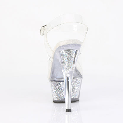 KISS-208RSI 6" Heel, 1 3/4" PF Ankle Strap Sandal w/RS Inserts