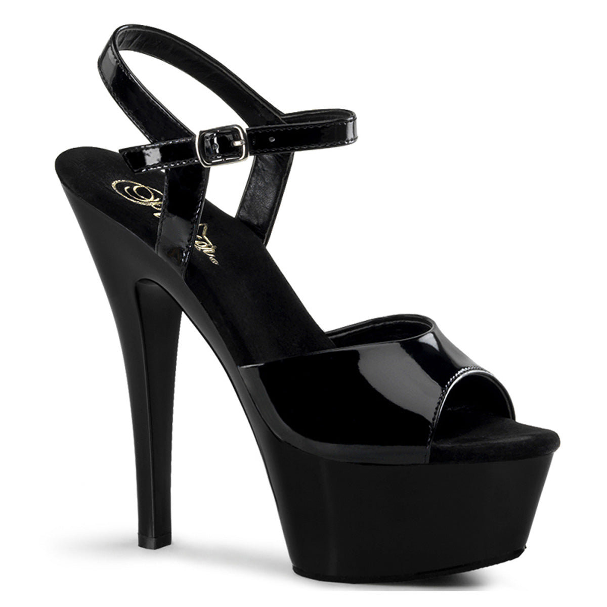 KISS-209 6" Heel Ankle Strap PF Sandal