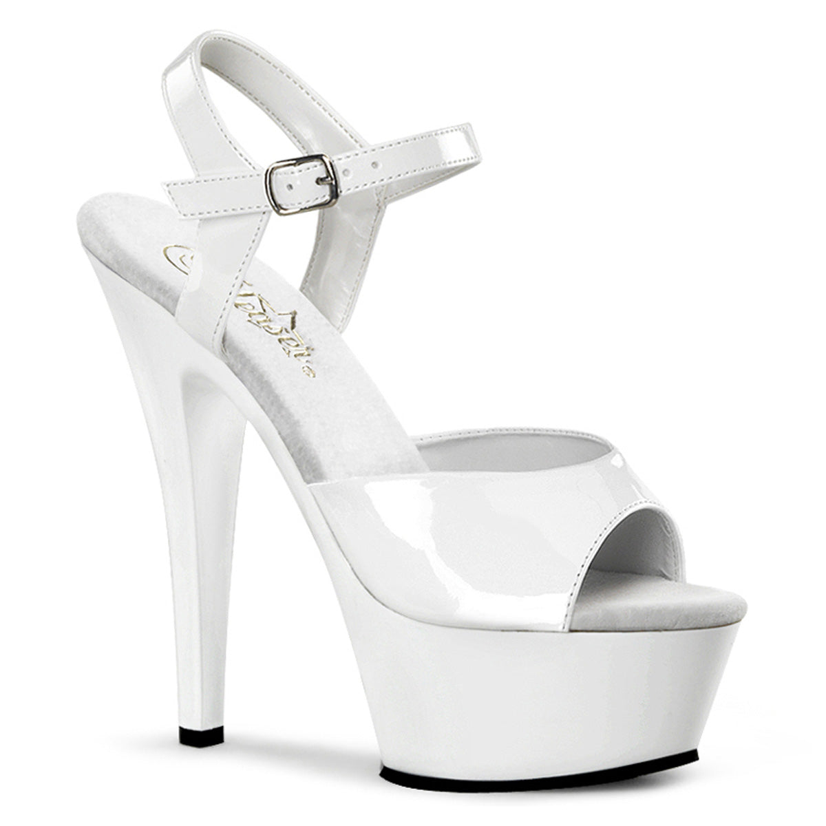 KISS-209 6" Heel Ankle Strap P/F Sandal