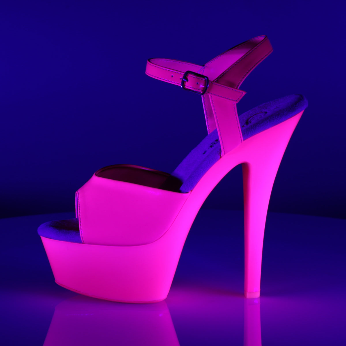 KISS-209UV 6" Heel, 1 3/4" PF Ankle Strap Sandal