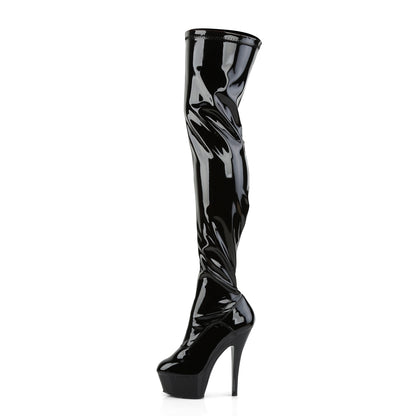 KISS-3000 6" Heel Platform Thigh Boot