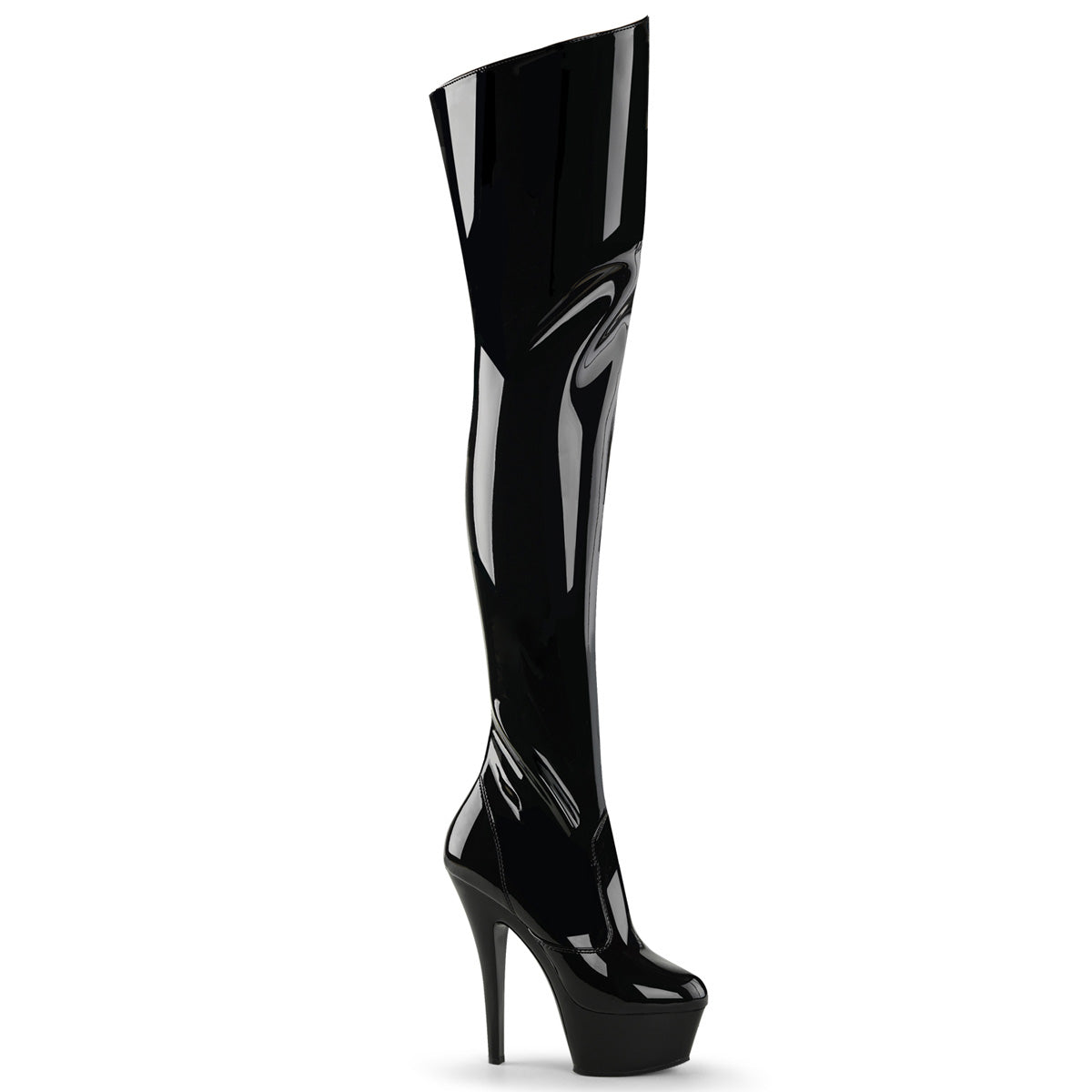 KISS-3010 6" Heel Platform Thigh Boot