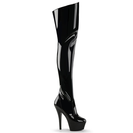 KISS-3010 6" Heel Platform Thigh Boot