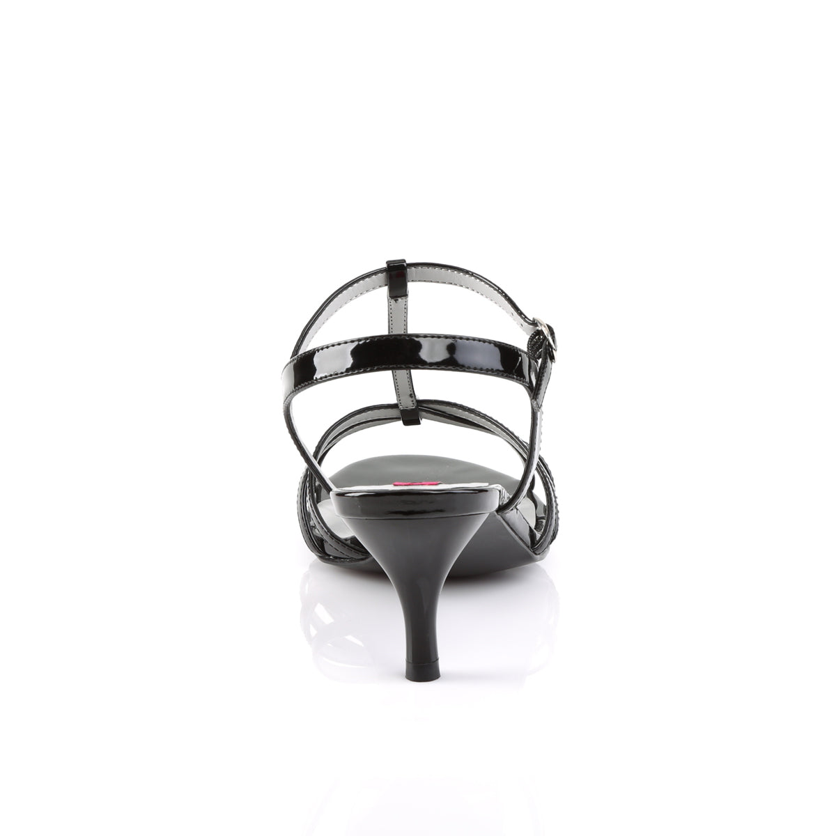KITTEN-06 2 1/2" Heel T-Strap Heel Open Toe Sandal
