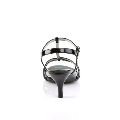 KITTEN-06 2 1/2" Heel T-Strap Heel Open Toe Sandal
