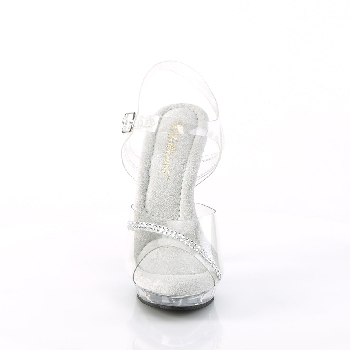 LIP-108R **5" Heel, 3/4" PF Ankle Strap Sandal w/ RS