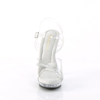 LIP-108R **5" Heel, 3/4" PF Ankle Strap Sandal w/ RS