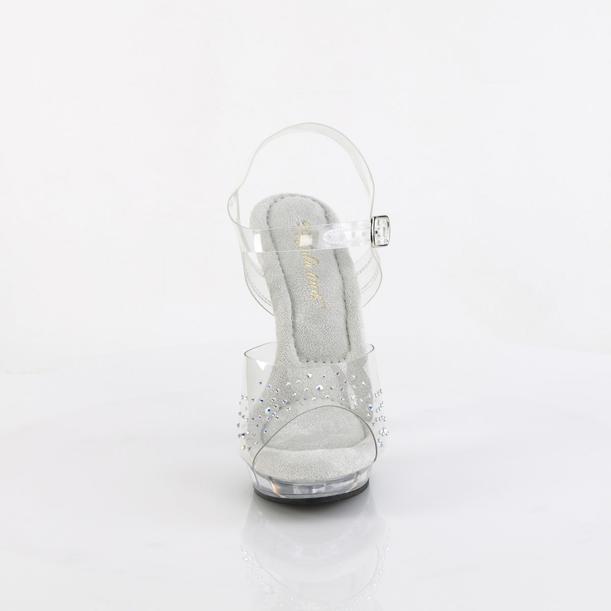 LIP-108SD *5" Heel, 3/4" PF Ankle Strap Sandal W/ RS