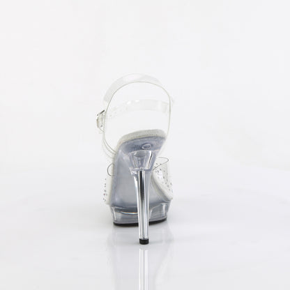 LIP-108SD *5" Heel, 3/4" PF Ankle Strap Sandal W/ RS