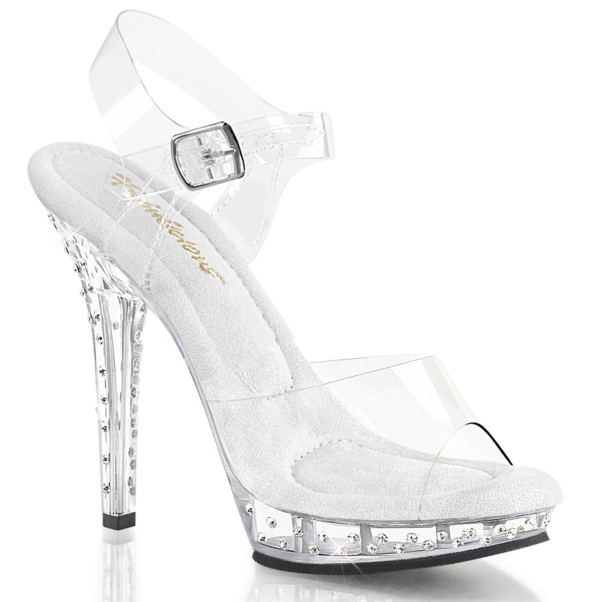 LIP-108SDT 5" Heel, 3/4" PF Ankle Strap Sandal