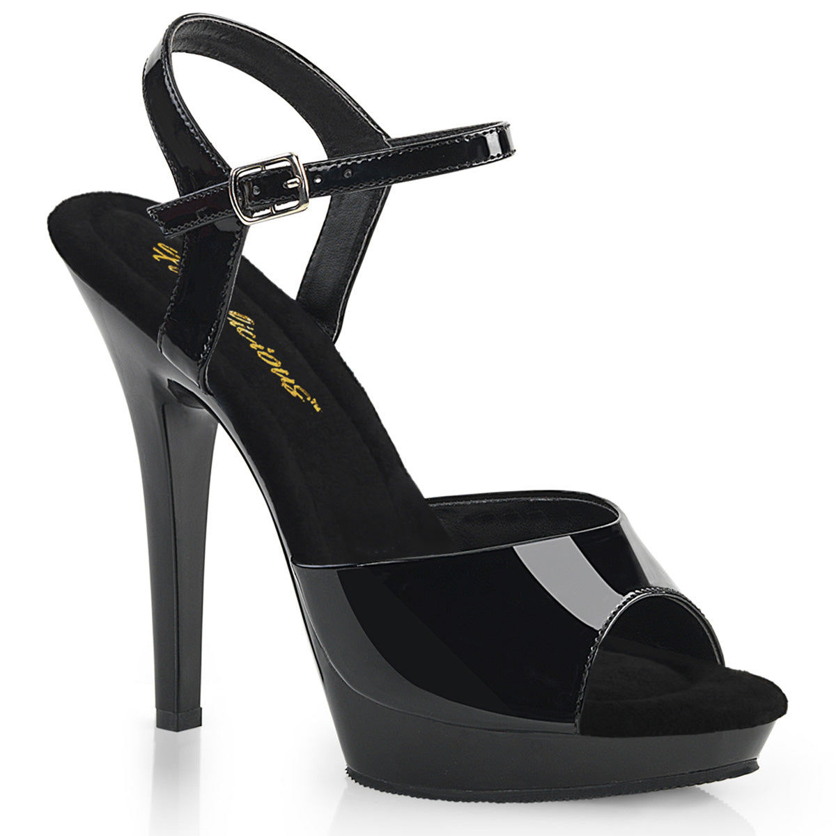LIP-109 5" Heel, 3/4" PF Ankle Strap Sandal