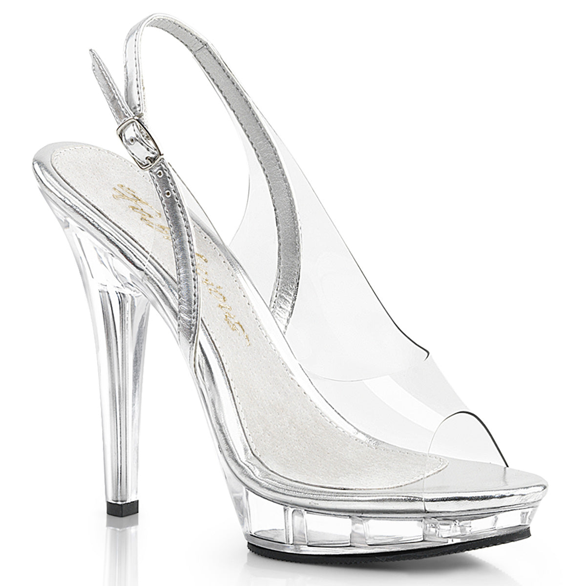 LIP-150 *5" Heel, 3/4" PF Sling Back Sandal
