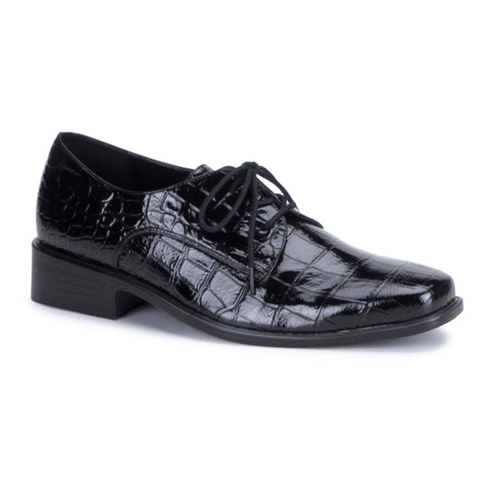 LOAFER-17 *Men's Faux Alligator Loafter Shoe Featuring a Side buckle
