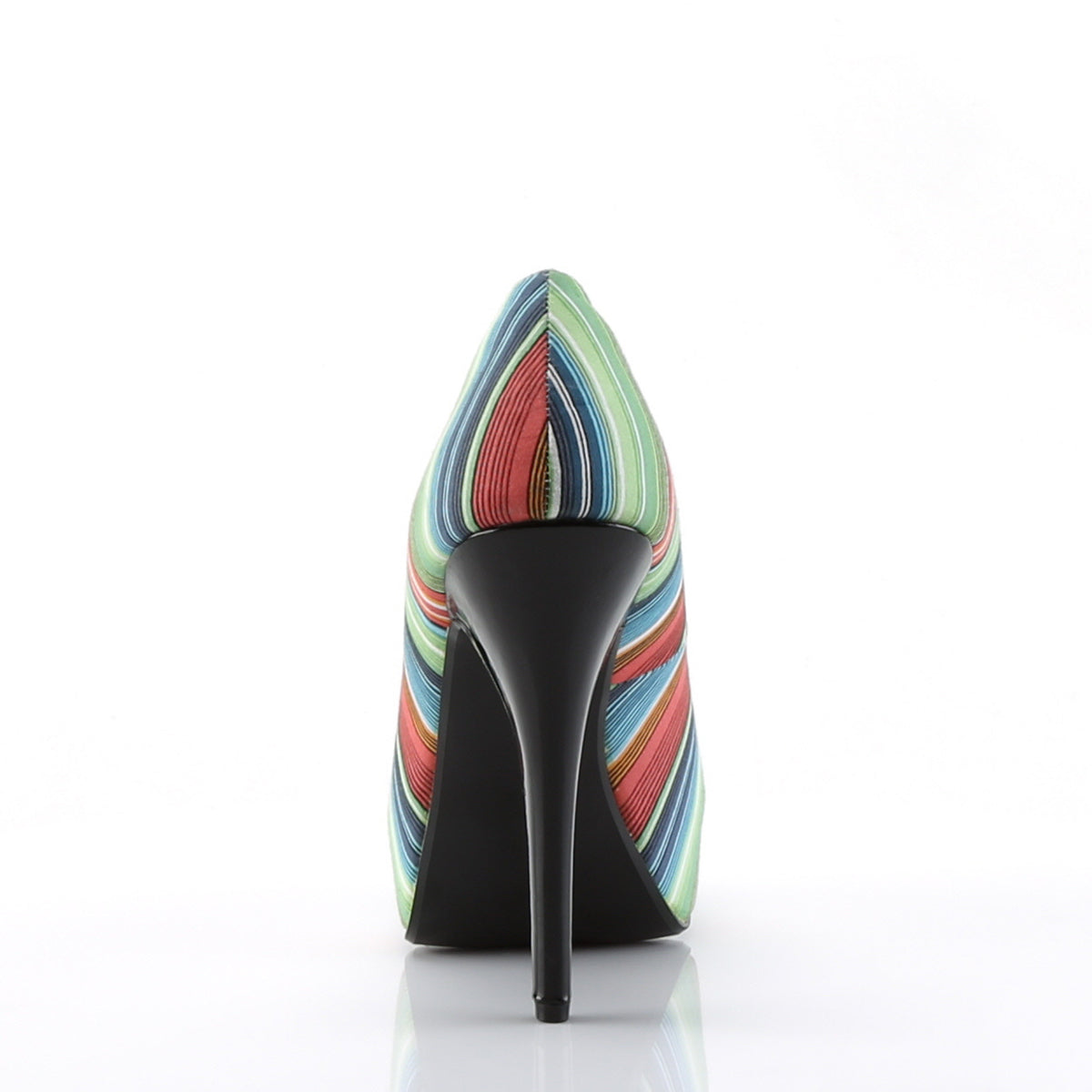 LOLITA-12 *5" Heel, 1" Hidden PF Open Toe Pump