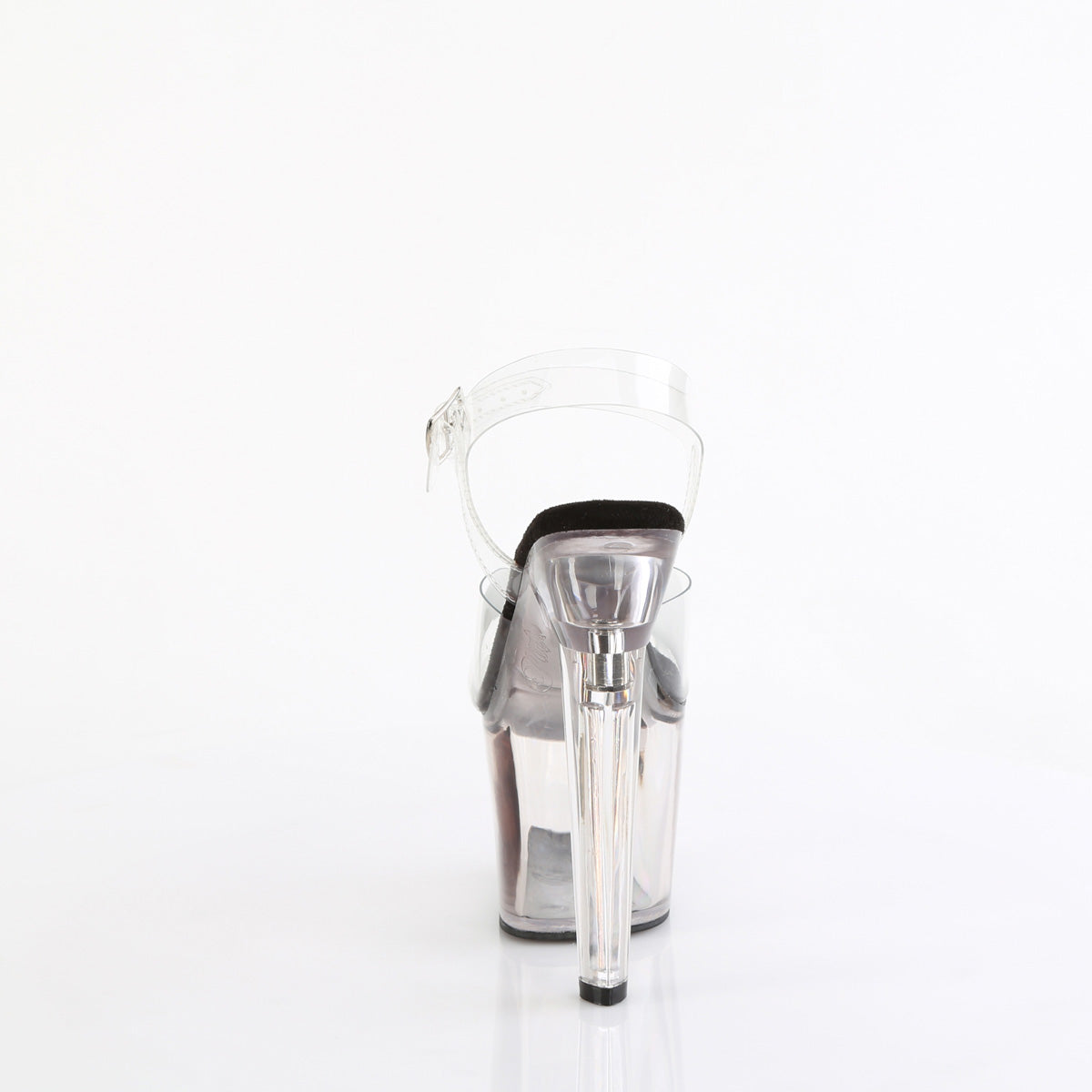 LOVESICK-708T *7" Heart Shaped Heel, 3 1/4" PF Ankle Strap Sandal