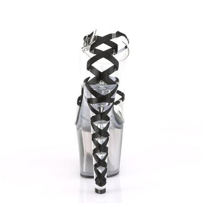 LOVESICK-712T 7" Heel, 3 1/4" PF Ankle Strap d'Orsay Sandal