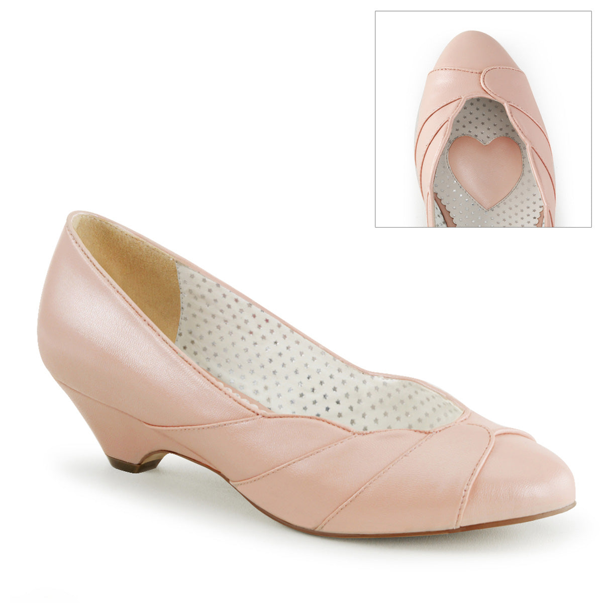 LULU-05 *1 1/2" Kitten Wedge Pump
