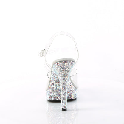 MAJESTY-508DM 5" Heel, 7/8" PF Ankle Strap Sandal