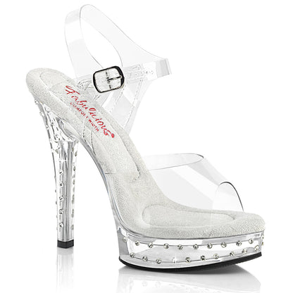 MAJESTY-508SDT 5" Heel, 7/8" PF Ankle Strap Sandal