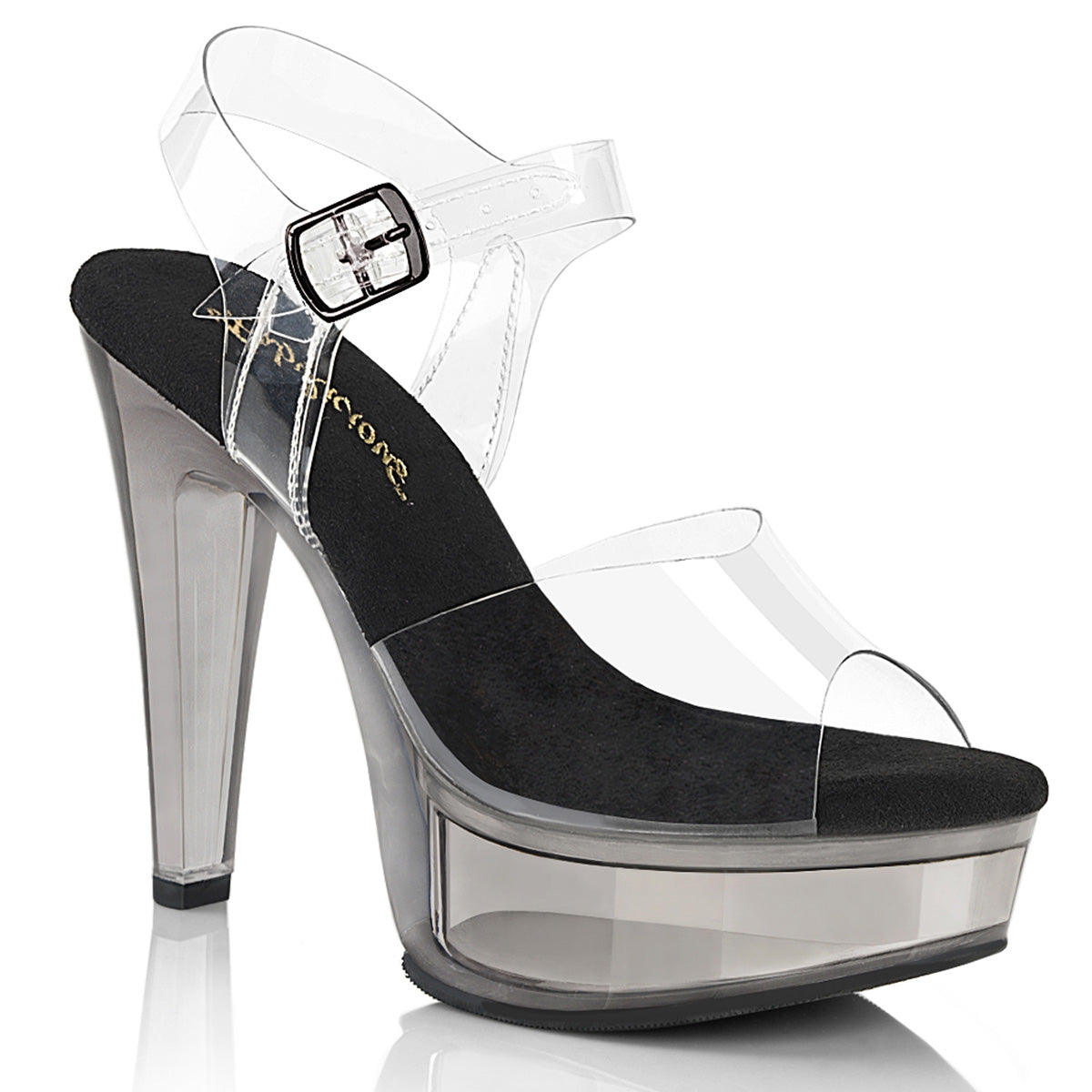 MARTINI-508 5" Heel, 1 3/4" PF Ankle Strap Sandal