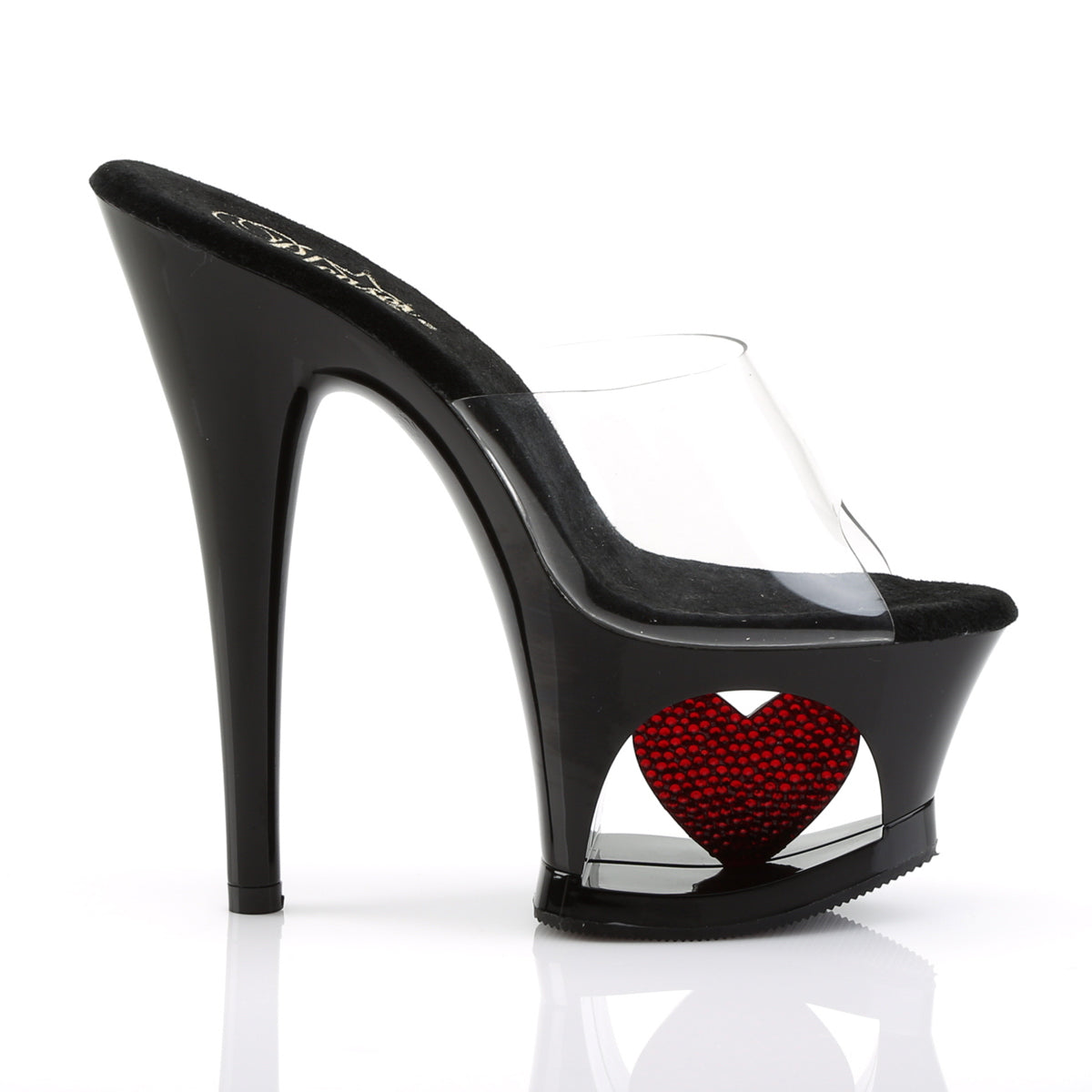 MOON-701HRS 7" Heel, 2 3/4" Cut-Out PF Slide