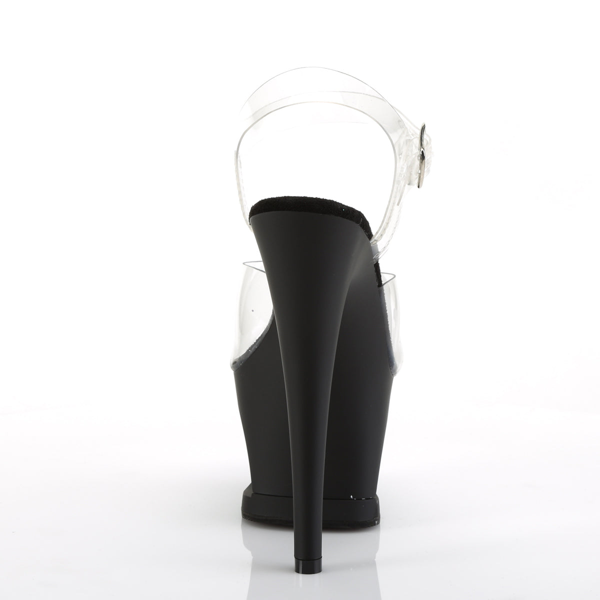 MOON-708SK *7" Heel, 2 3/4" Cut-Out PF Ankle Strap Sandal